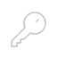 Grey icon displayed, symbolizing security or access.
