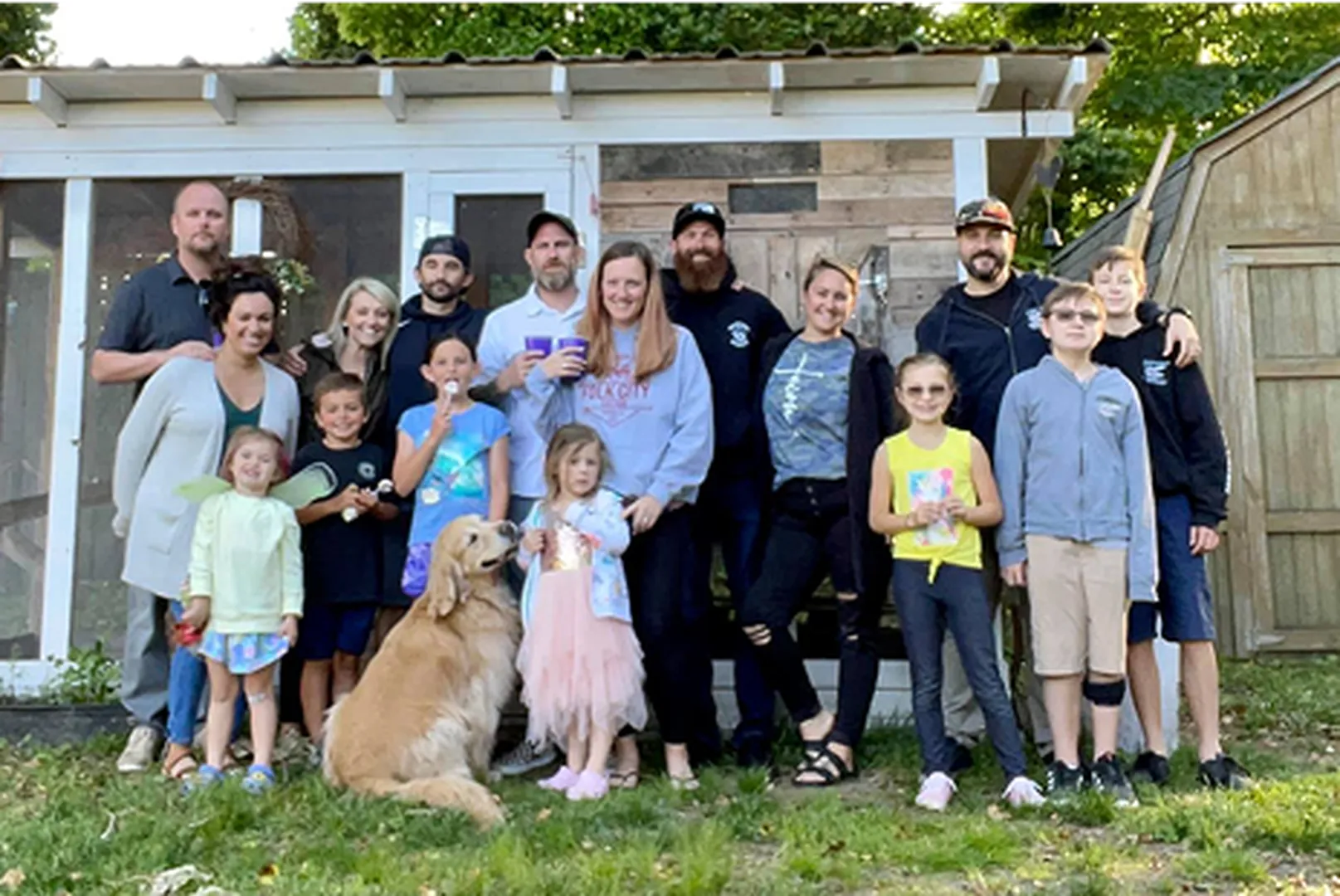 Avery Tuell, Mortgage Loan Officer, with his team.