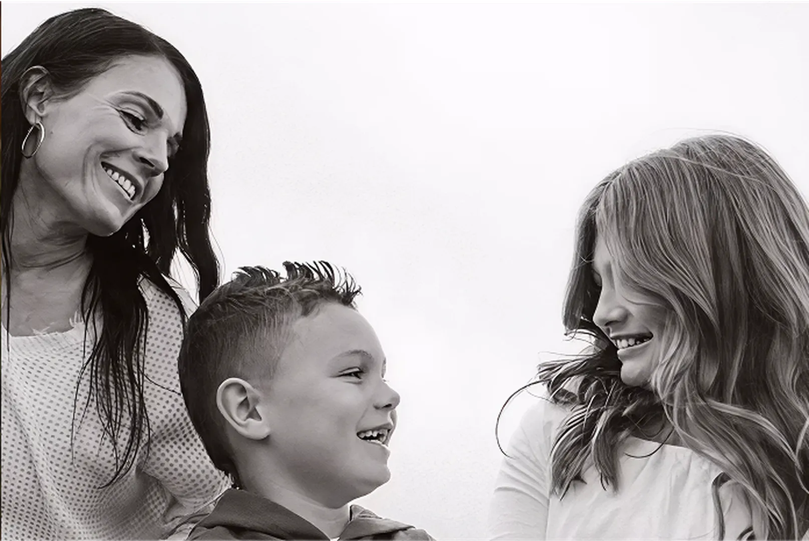 Bethany Lauman, Mortgage Loan Officer, with her two children.