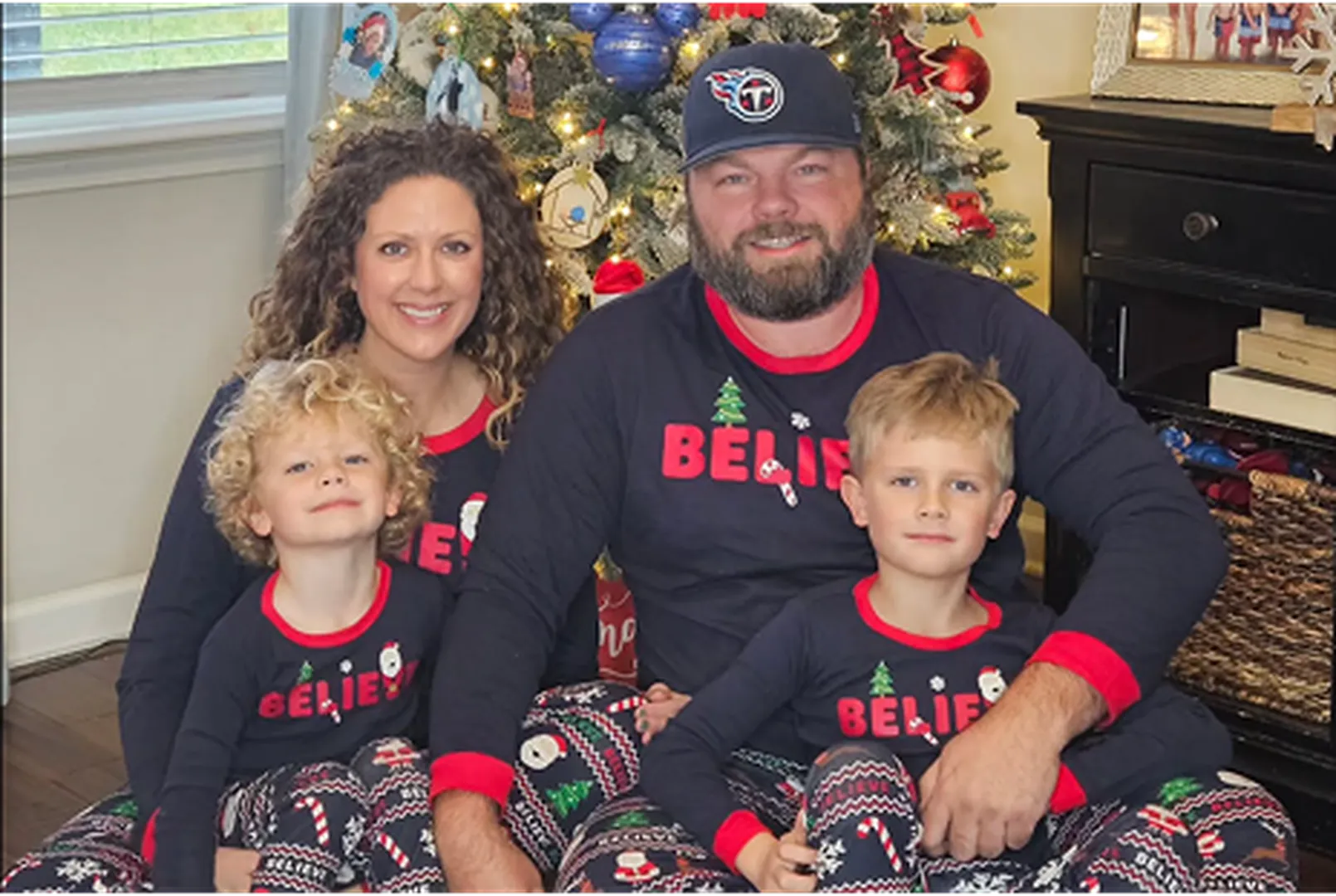 James Jackson, Branch Manager and Senior Loan Officer, with his family.