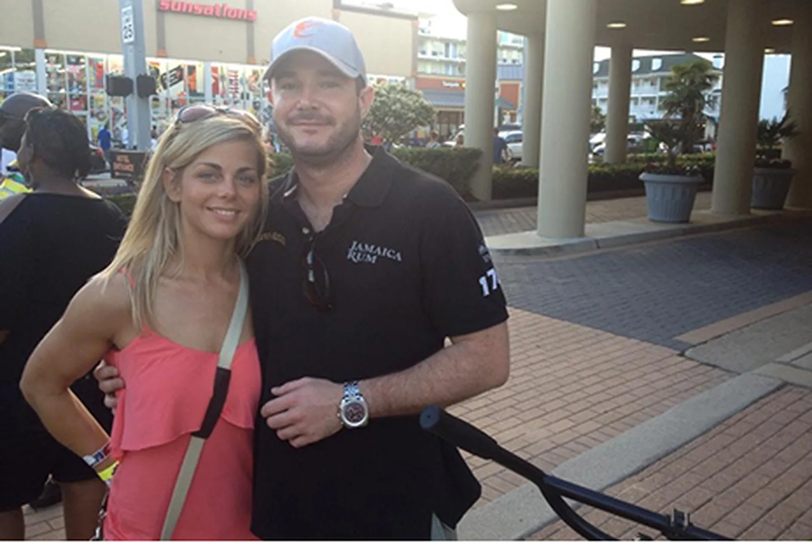 Laura Cooper, Senior Loan Officer, with her husband.