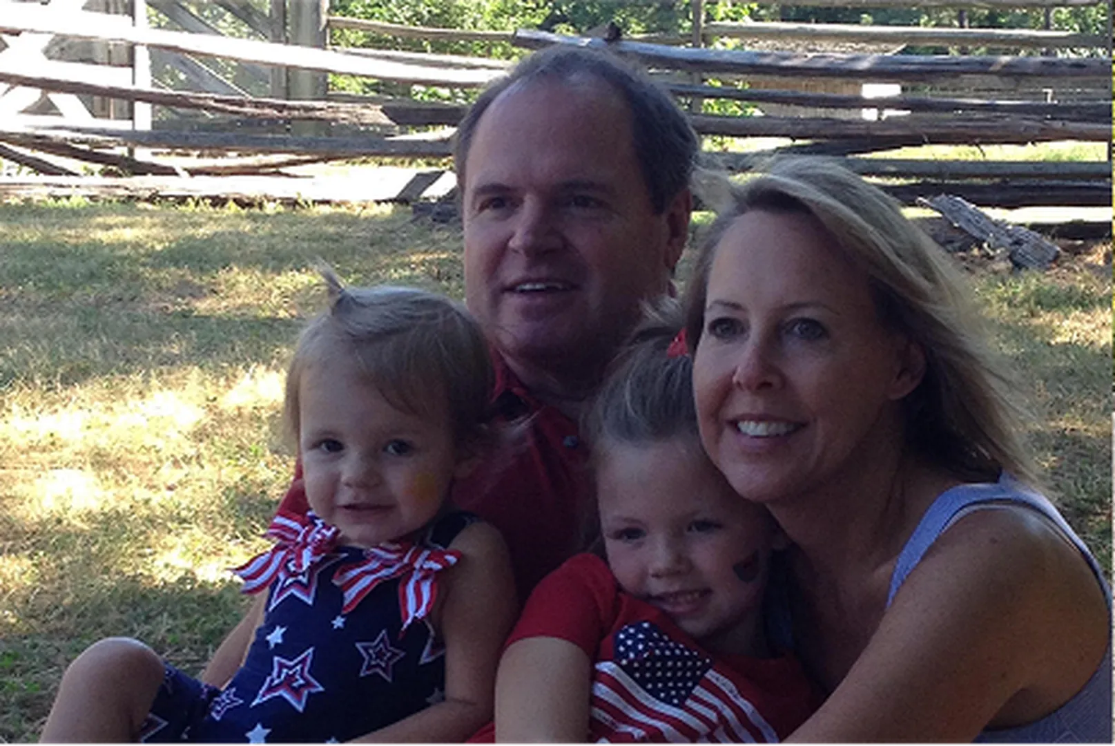 Phil Johnson, Mortgage Loan Officer, pictured with his wife and daughter.
