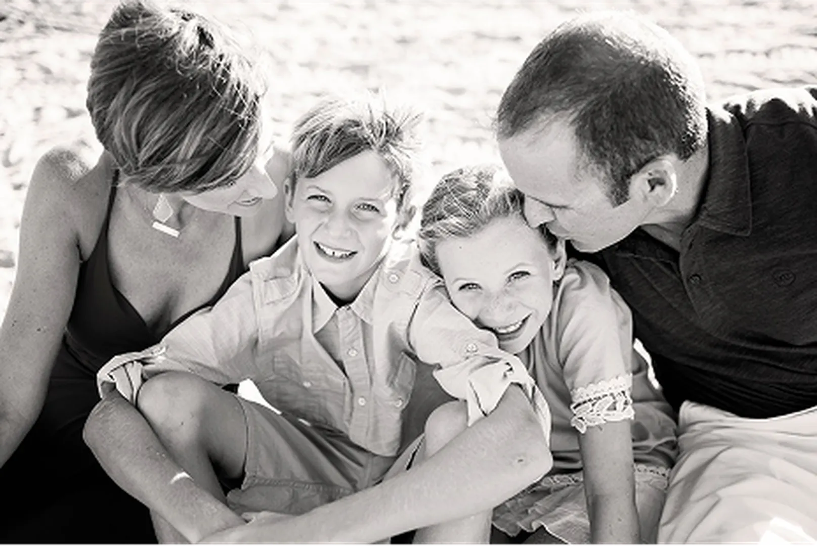 Tate Felts, Mortgage Loan Officer, with his wife and sons.